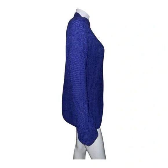 Athleta Oversized Azalea Sweater Noble Blue Oversized Small NWOT - Picture 6 of 11